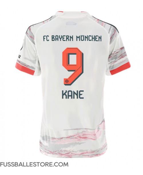 Günstige Bayern Munich Harry Kane #9 Auswärtstrikot Damen 2025-26 Kurzarm Günstige Bayern Munich Harry Kane #9 Auswärtstrikot Damen 2025-26 Kurzarm